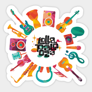 Lollapalooza Sticker